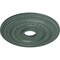 Ekena Millwork Oldham Ceiling Medallion (Fits Canopies up to 8 5/8"), 18"OD x 3 3/8"ID x 7/8"P, Cloud Burst CM18OL1CBF - alternate 4